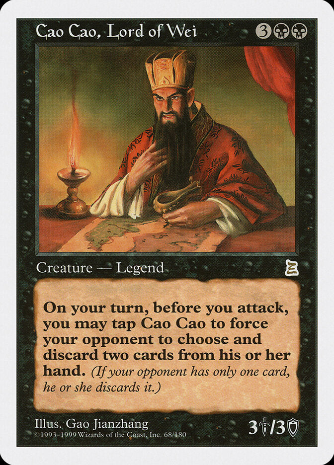 Cao Cao, Lord of Wei - Magic: The Gathering - MoxLand