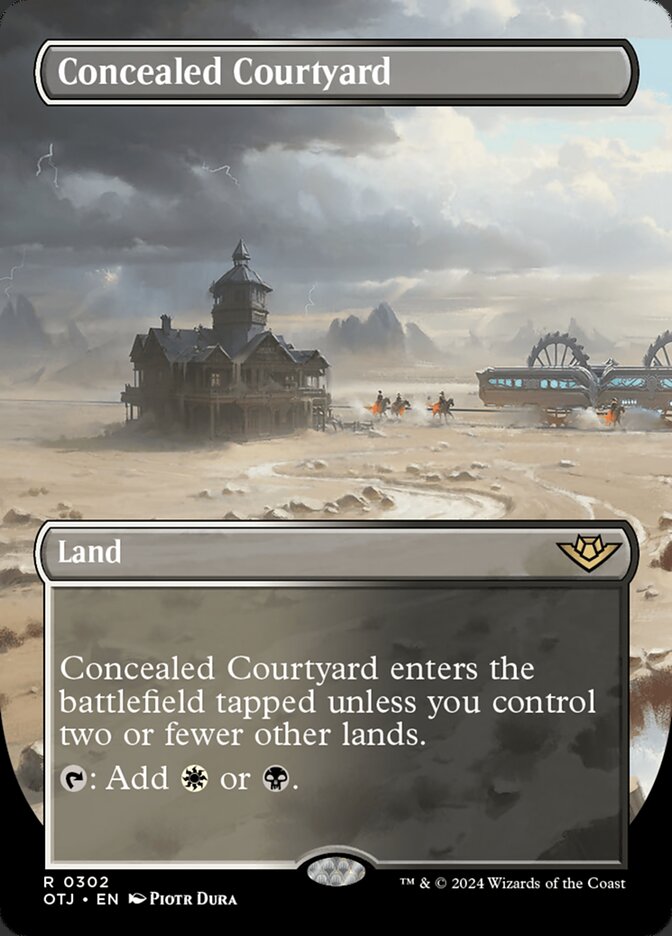 Pátio Oculto / Concealed Courtyard - Magic: The Gathering - MoxLand