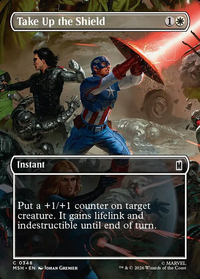 Take Up the Shield - Magic: The Gathering - MoxLand
