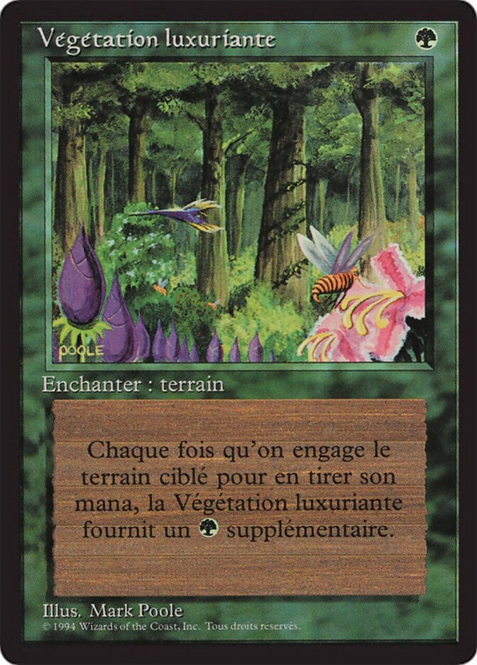 Crescimento Virente / Wild Growth - Magic: The Gathering - MoxLand