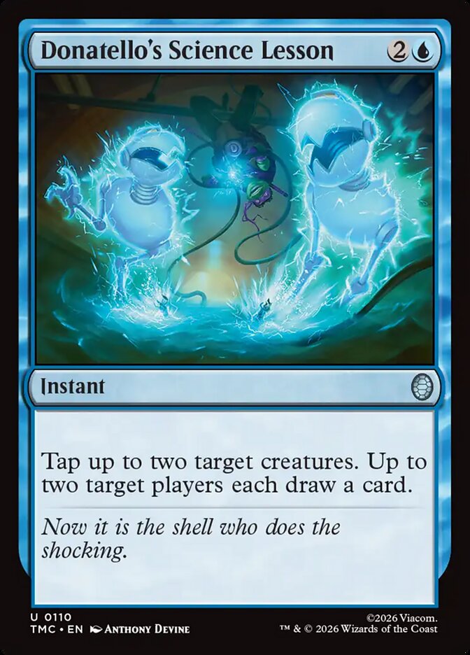 Donatello's Science Lesson - Magic: The Gathering - MoxLand