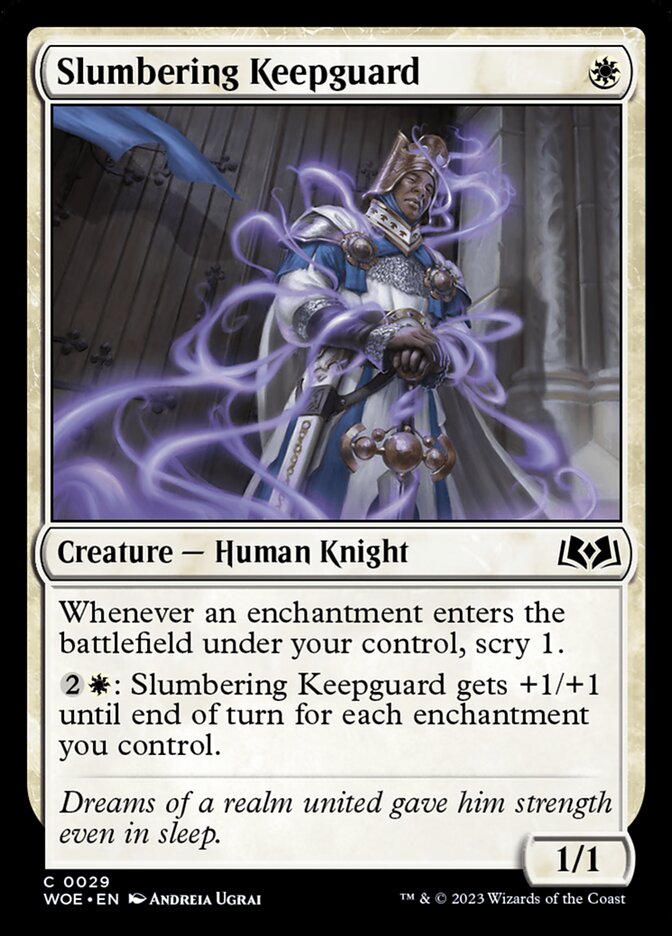 Guarda da Bastilha Dormente / Slumbering Keepguard - Magic: The Gathering - MoxLand