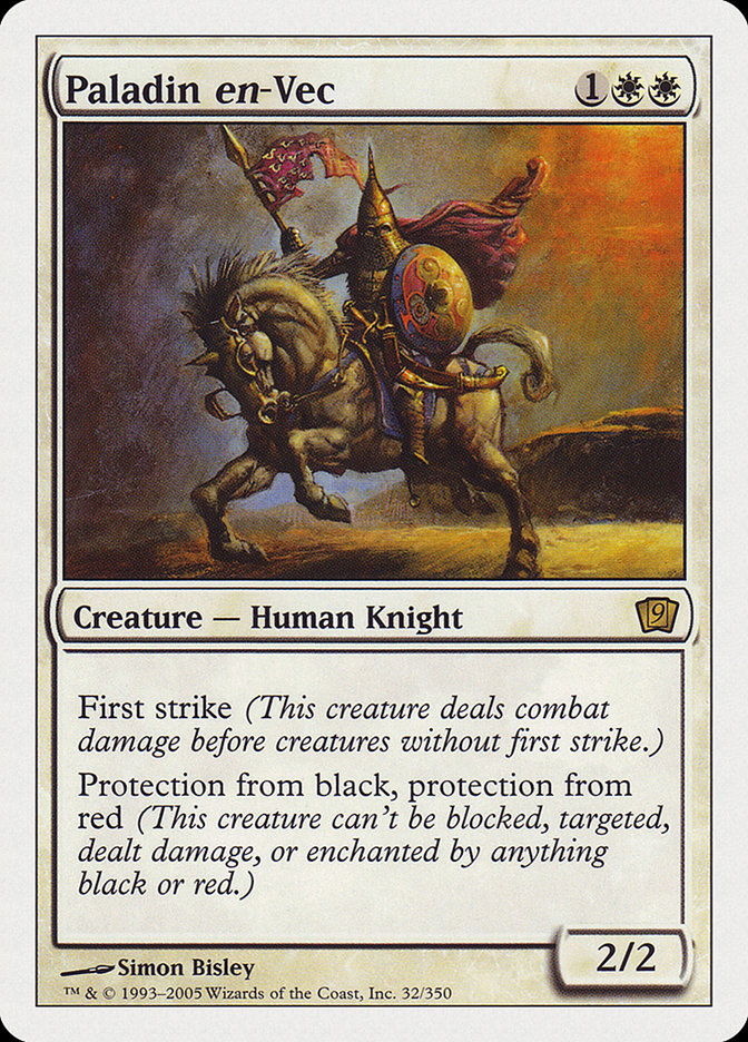 Paladino en-Vec / Paladin en-Vec - Magic: The Gathering - MoxLand