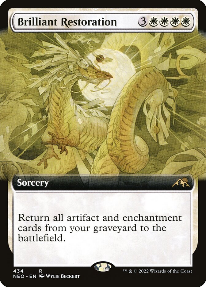 Restauração Brilhante / Brilliant Restoration - Magic: The Gathering - MoxLand