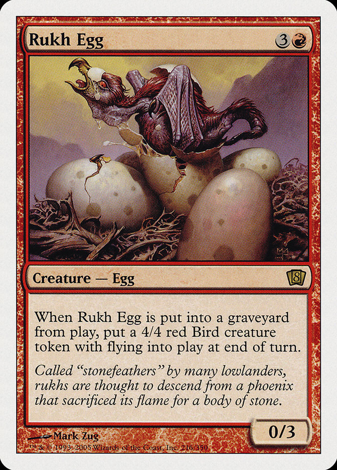 Ovo de Rukh / Rukh Egg - Magic: The Gathering - MoxLand