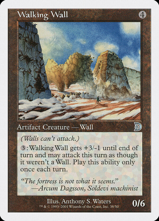 Barreira Ambulante / Walking Wall - Magic: The Gathering - MoxLand