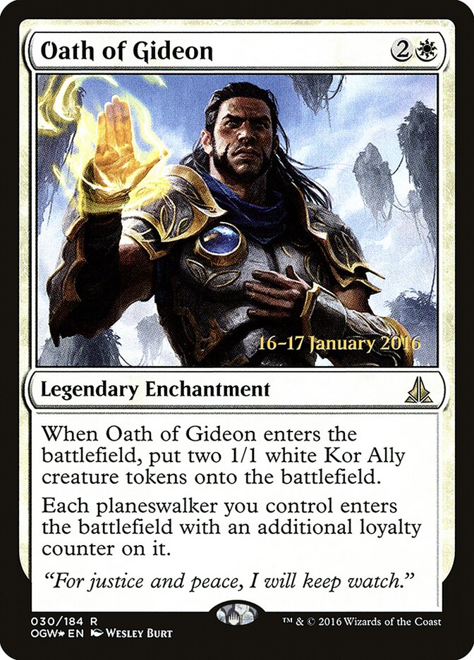 Juramento de Gideon / Oath of Gideon - Magic: The Gathering - MoxLand