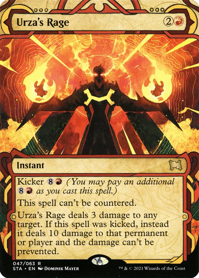 Raiva de Urza / Urza's Rage - Magic: The Gathering - MoxLand