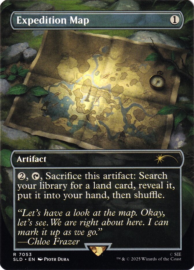 Mapa da Expedição / Expedition Map - Magic: The Gathering - MoxLand