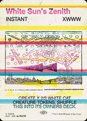Zênite do Sol Branco / White Sun's Zenith - Magic: The Gathering - MoxLand