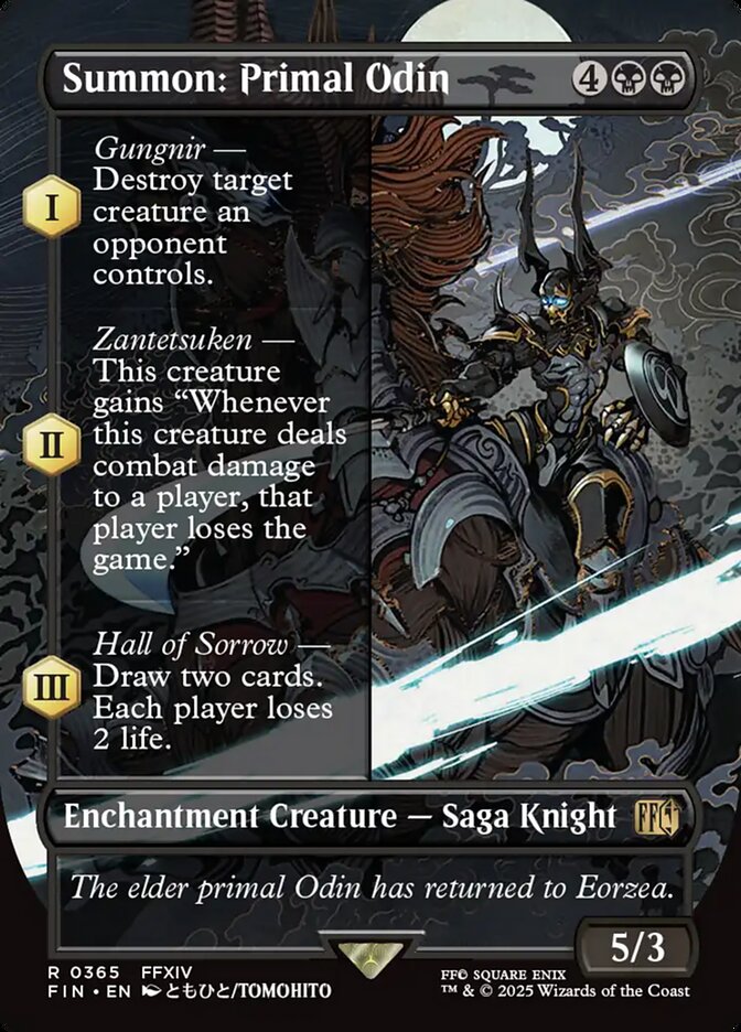 Invocação: Odin Primal / Summon: Primal Odin - Magic: The Gathering - MoxLand