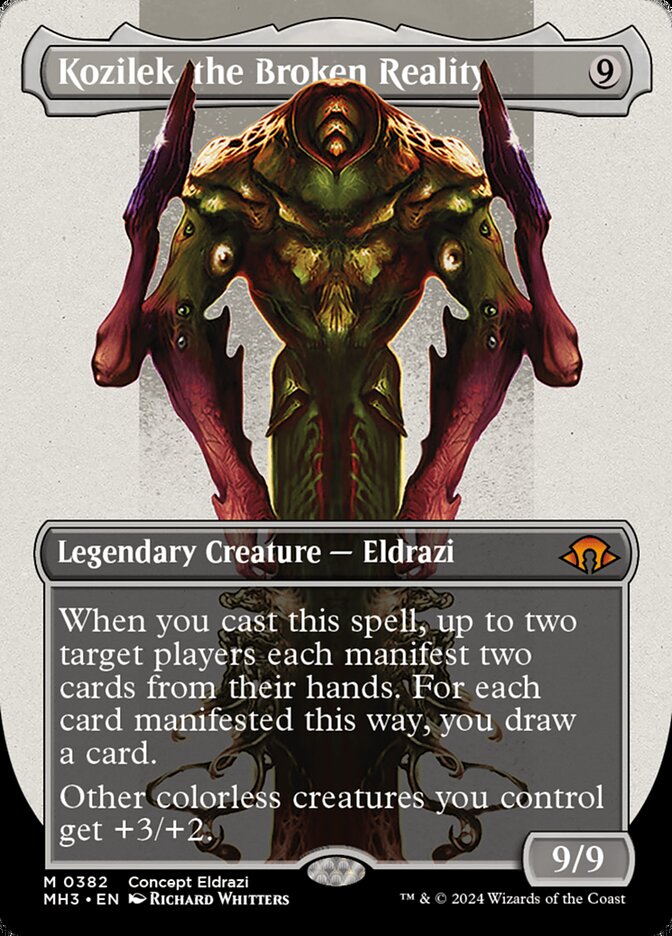 Kozilek, a Realidade Partida / Kozilek, the Broken Reality - Magic: The Gathering - MoxLand