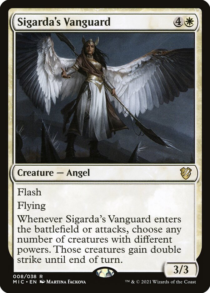 Vanguarda de Sigarda / Sigarda's Vanguard - Magic: The Gathering - MoxLand