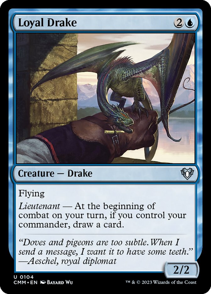 Dragonete Leal / Loyal Drake - Magic: The Gathering - MoxLand