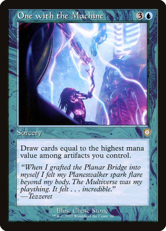 Uno com a Máquina / One with the Machine - Magic: The Gathering - MoxLand