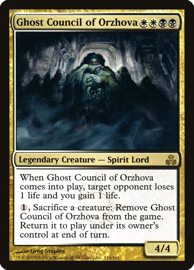 Conselho Fantasma de Orzhova / Ghost Council of Orzhova - Magic: The Gathering - MoxLand