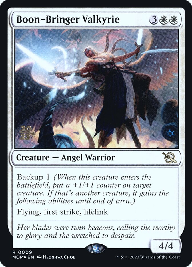 Valquíria Portadora das Dádivas / Boon-Bringer Valkyrie - Magic: The Gathering - MoxLand