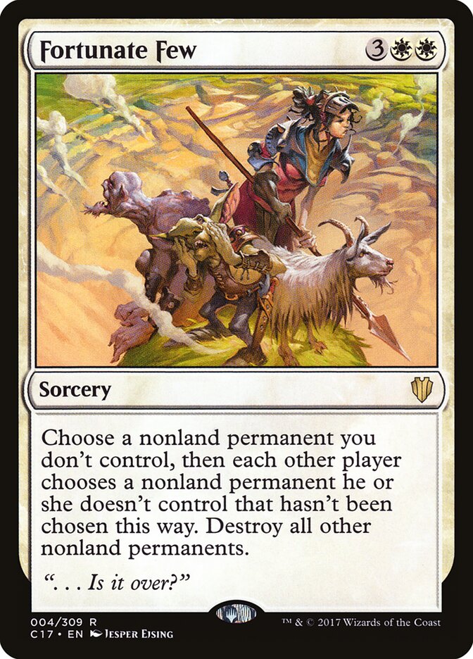 Poucos Afortunados / Fortunate Few - Magic: The Gathering - MoxLand