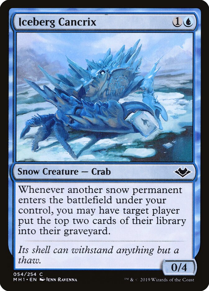 Cancrix do Iceberg / Iceberg Cancrix - Magic: The Gathering - MoxLand