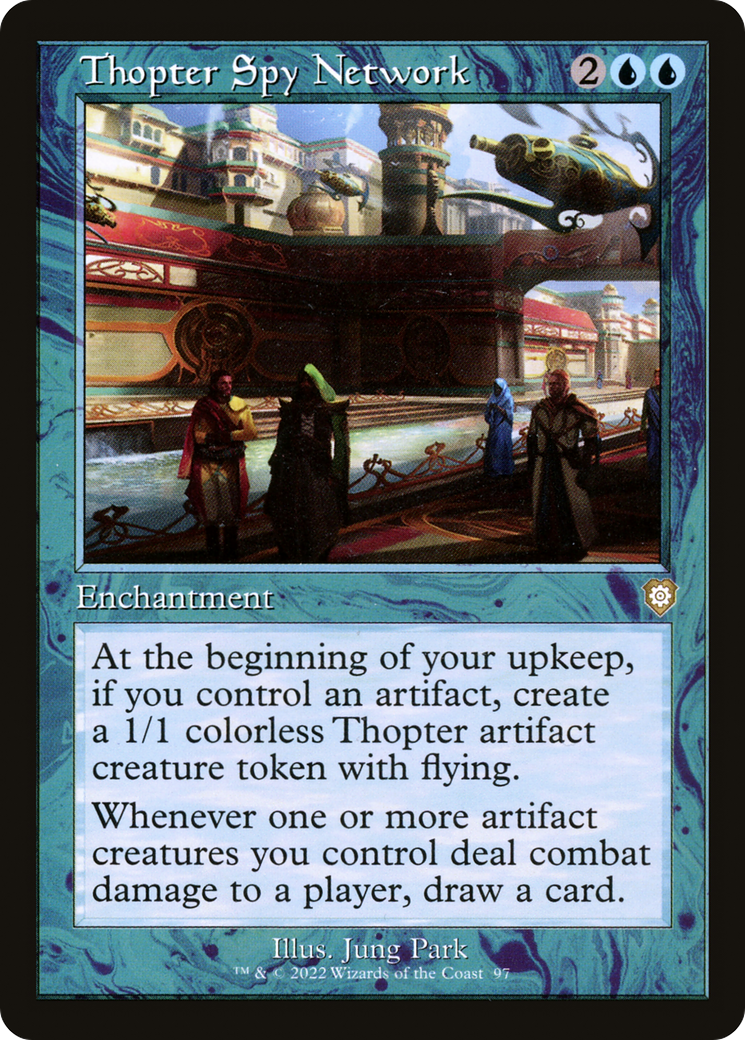 Rede de Espionagem de Tópteros / Thopter Spy Network - Magic: The Gathering - MoxLand