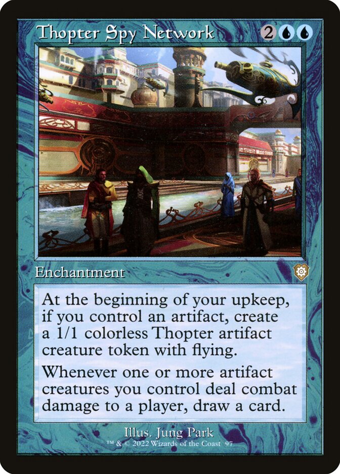 Rede de Espionagem de Tópteros / Thopter Spy Network - Magic: The Gathering - MoxLand