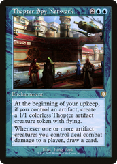 Rede de Espionagem de Tópteros / Thopter Spy Network - Magic: The Gathering - MoxLand