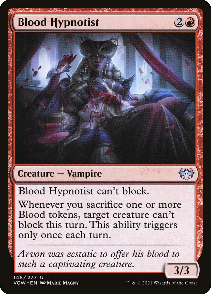 Hipnotizadora do Sangue / Blood Hypnotist - Magic: The Gathering - MoxLand