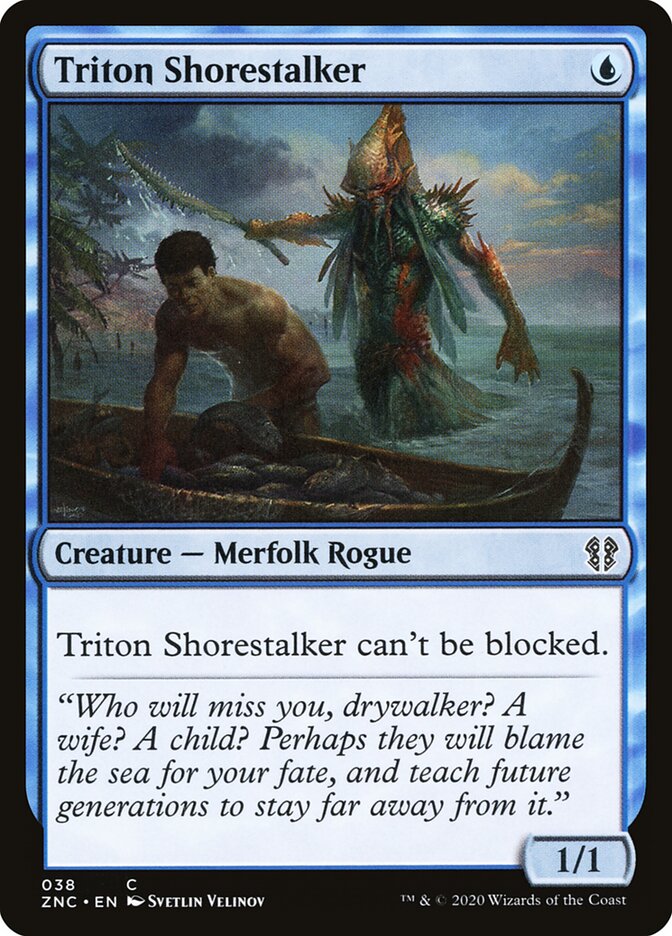 Talassido Vigia-costa / Triton Shorestalker - Magic: The Gathering - MoxLand