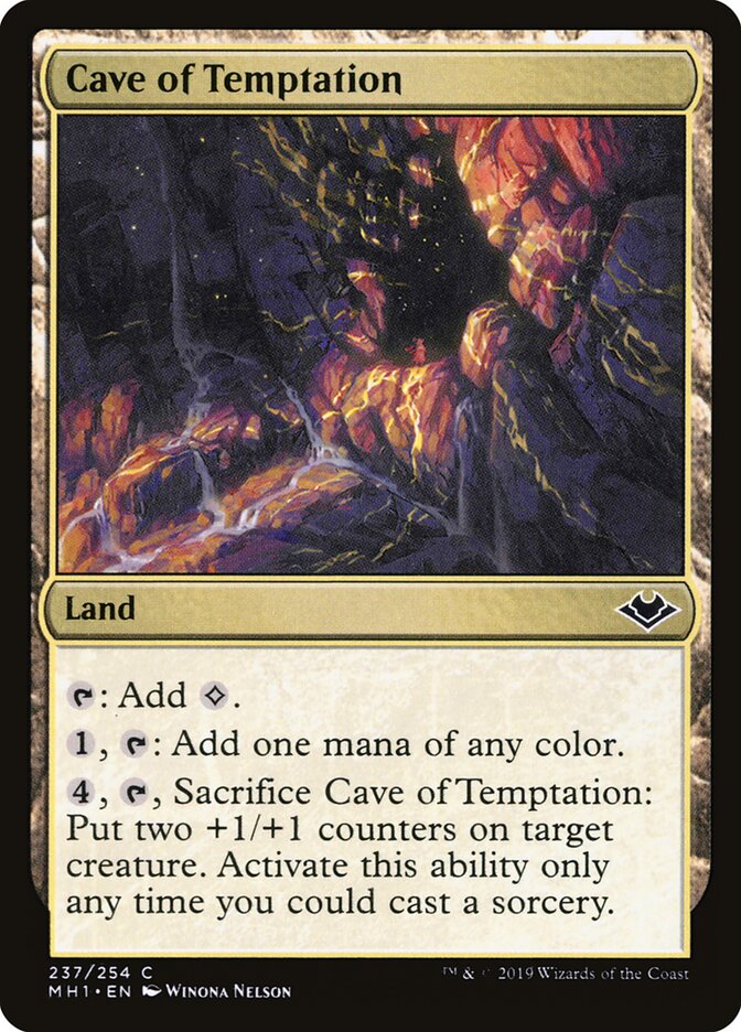 Caverna da Tentação / Cave of Temptation - Magic: The Gathering - MoxLand