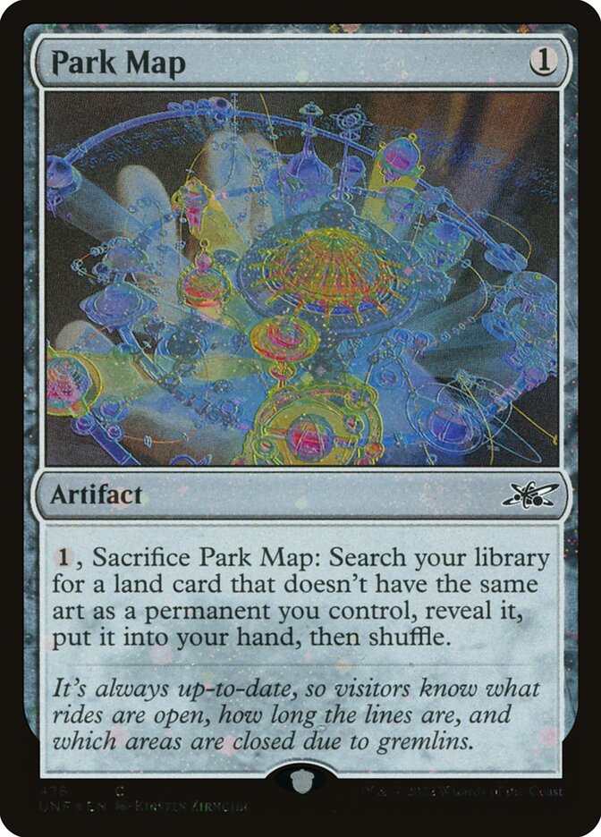 Park Map - Magic: The Gathering - MoxLand