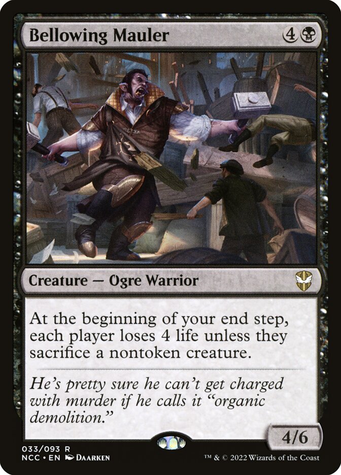 Esmagador Urrante / Bellowing Mauler - Magic: The Gathering - MoxLand