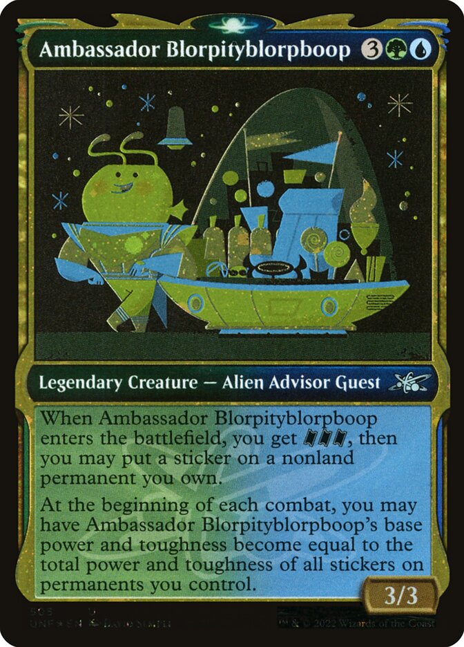 Ambassador Blorpityblorpboop - Magic: The Gathering - MoxLand