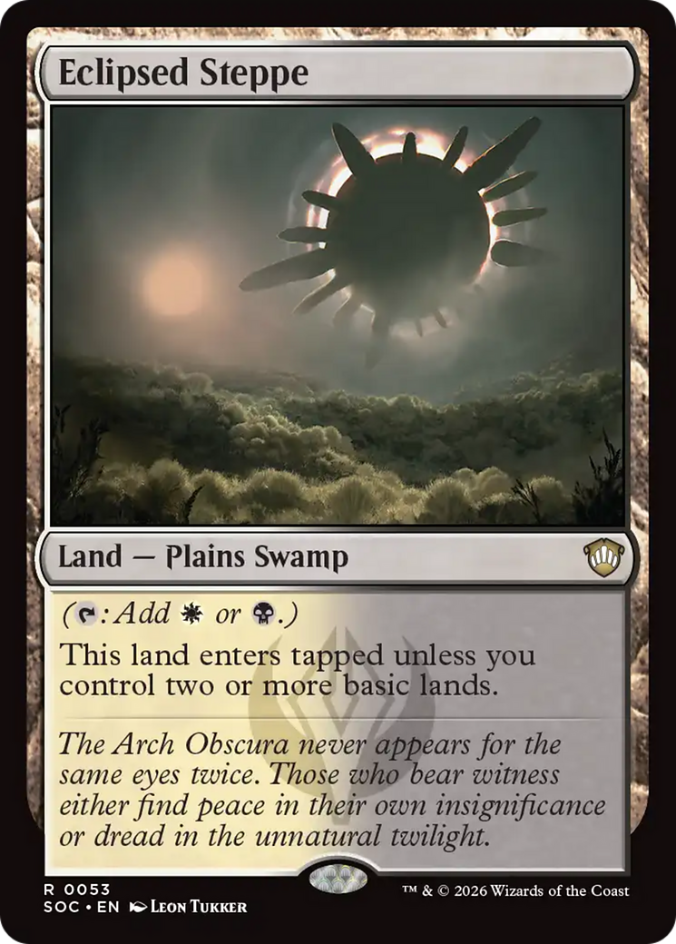 Eclipsed Steppe - Magic: The Gathering - MoxLand