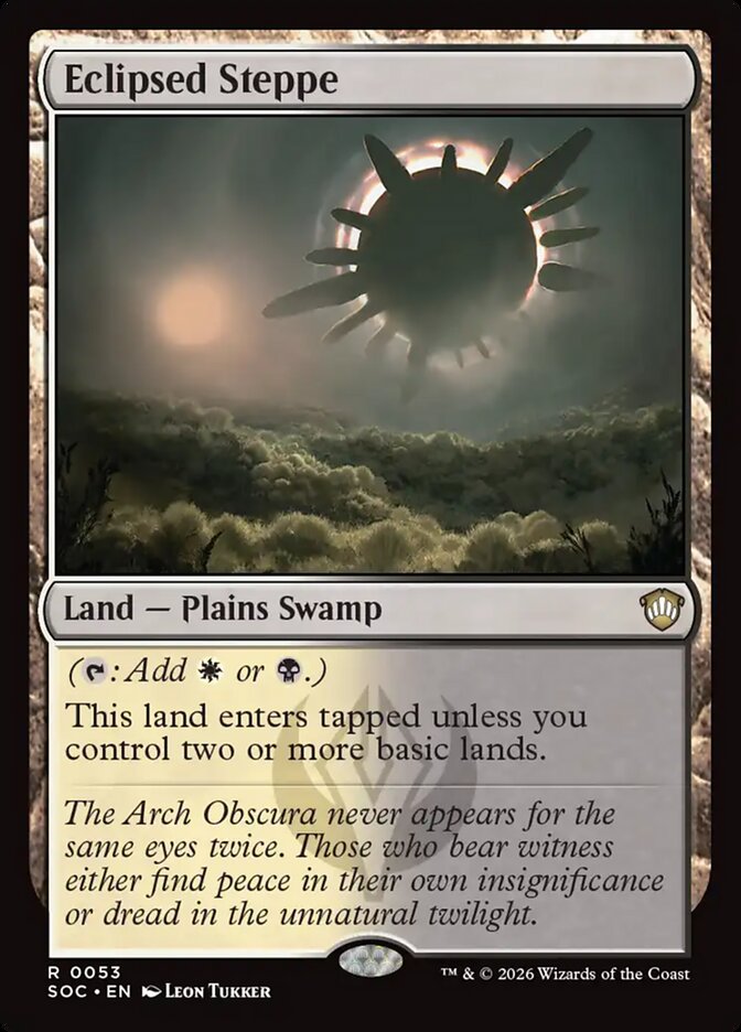 Eclipsed Steppe - Magic: The Gathering - MoxLand