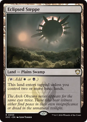 Eclipsed Steppe - Magic: The Gathering - MoxLand