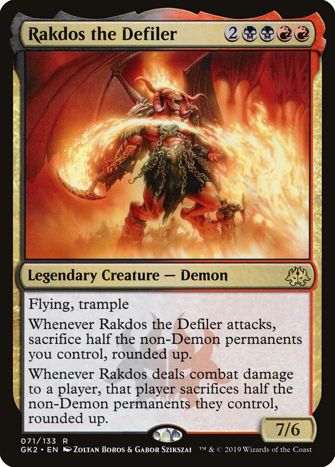 Rakdos, o Profanador / Rakdos the Defiler - Magic: The Gathering - MoxLand