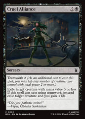Cruel Alliance - Magic: The Gathering - MoxLand