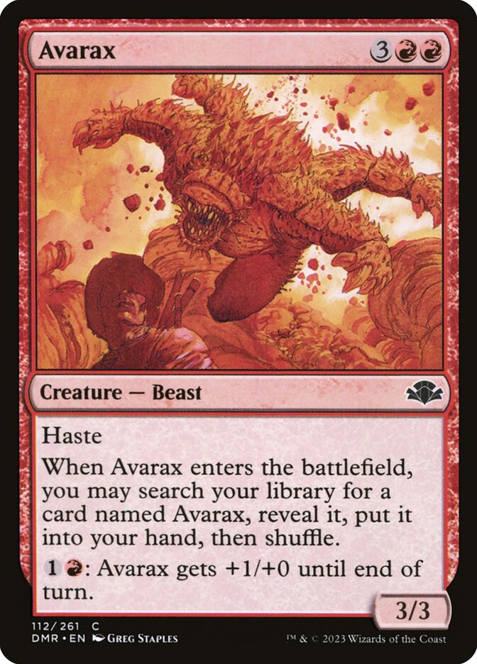 Avarax - Magic: The Gathering - MoxLand