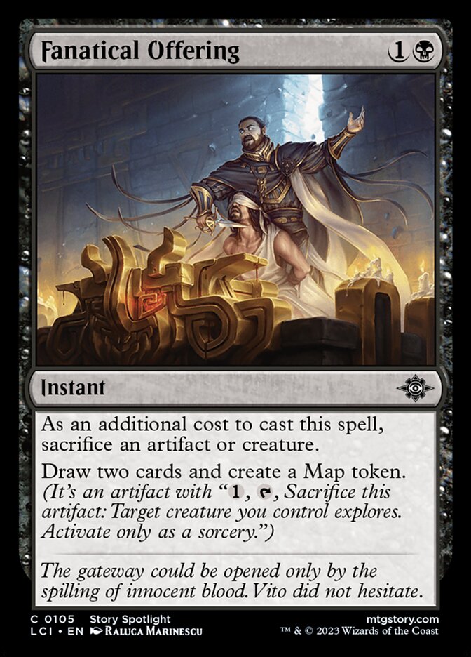 Oferenda Fanática / Fanatical Offering - Magic: The Gathering - MoxLand