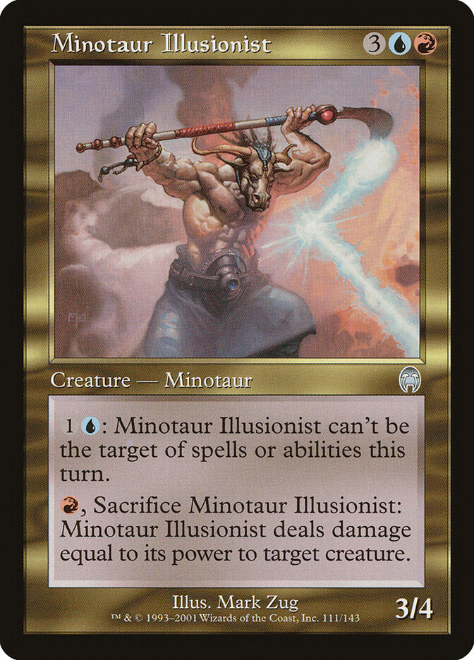 Minotauro Ilusionista / Minotaur Illusionist - Magic: The Gathering - MoxLand