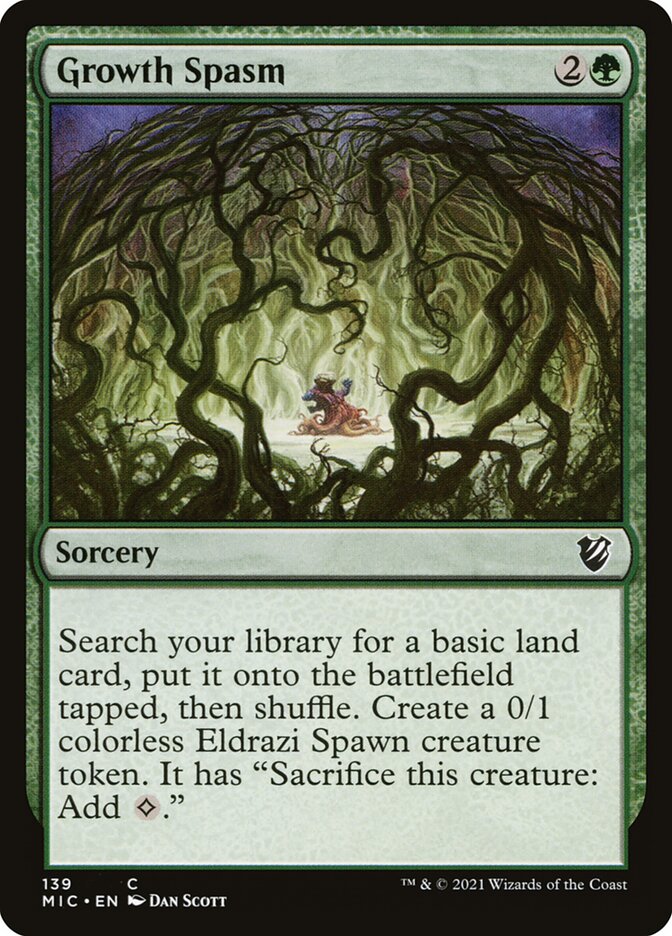 Espasmo de Crescimento / Growth Spasm - Magic: The Gathering - MoxLand