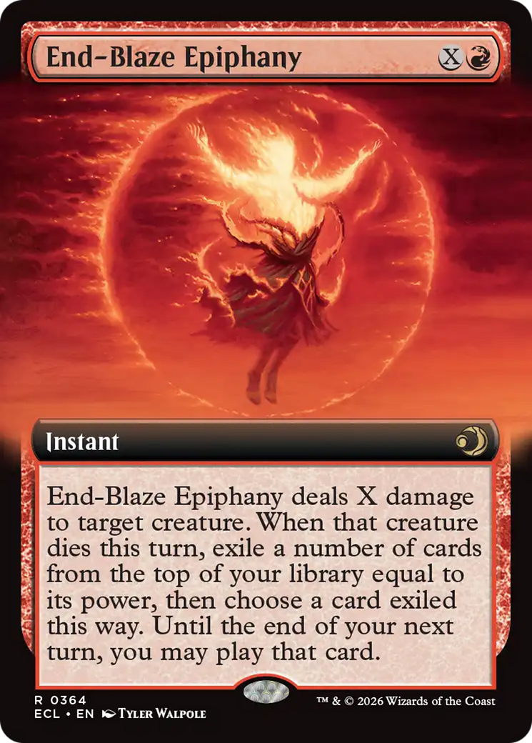 Epifania da Chama Derradeira / End-Blaze Epiphany - Magic: The Gathering - MoxLand