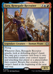 Zara, Recrutadora Renegada / Zara, Renegade Recruiter - Magic: The Gathering - MoxLand