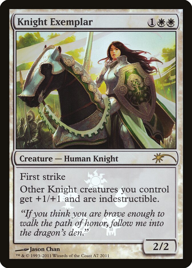 Exemplar Cavaleiro / Knight Exemplar - Magic: The Gathering - MoxLand