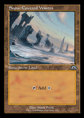 Ermos Nevados / Snow-Covered Wastes - Magic: The Gathering - MoxLand
