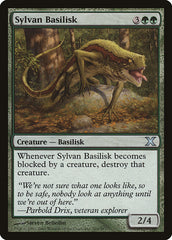 Basilisco Silvestre / Sylvan Basilisk - Magic: The Gathering - MoxLand