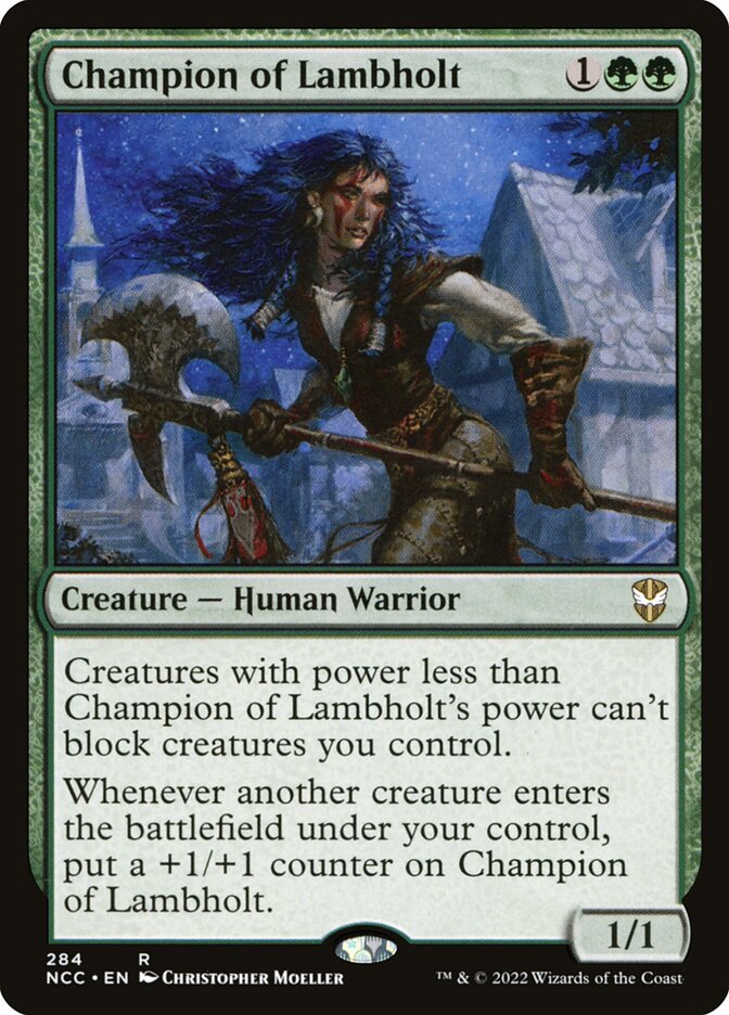 Campeã de Lambholt / Champion of Lambholt - Magic: The Gathering - MoxLand
