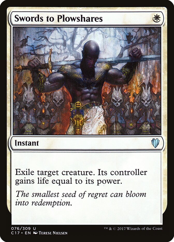 Espadas em Arados / Swords to Plowshares - Magic: The Gathering - MoxLand