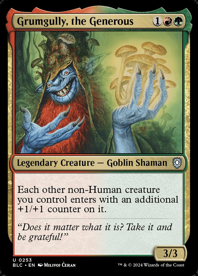 Grumgully, o Generoso / Grumgully, the Generous - Magic: The Gathering - MoxLand