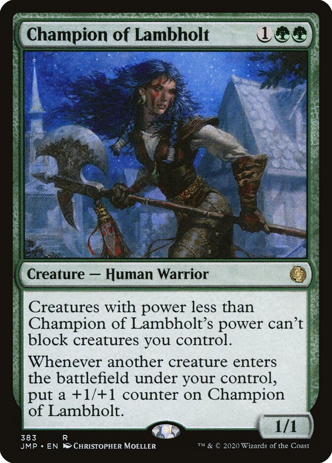 Campeão de Lambholt / Champion of Lambholt - Magic: The Gathering - MoxLand
